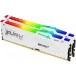 Kingston Fury Beast Rgb DDR5 32GB 2 16 Gb 6400 Mt s CL32 White Memory Kit