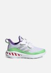 Adidas Original Fortarun Buzz Cf K - Ftwr White silver Met semi Solar Lime