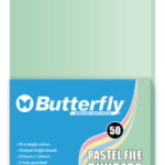 Strip File Divider – 160GSM Pastel – 50 Pack Green – FIL065