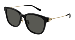 Gucci Sunglasses Womens In Black Gold Grey GG1884SK-001 - Black Onesize
