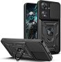 Shockproof Case With Sliding Camera Protection Compatible With Oppo Reno 12