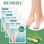 1/3/5 Pairs Cucumber Exfoliation Foot Mask For Dry Cracked Feet Moisturizing Foot Peel Mask Remove Dead Skin Cells For Women And