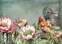 Diamond Painting Full Square Drill Diy KIT_33CM X 43CM Chickens F3678