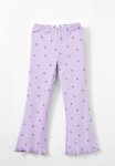 Cotton On Francine Flare Pant - Lilac Drop dotty Floral