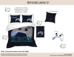 Kids Duvet Set Honeycomb Gaming