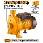 Ingco Centrifugal Pump 370W 0.5HP Up To 90 L/min