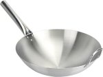 39CM Diameter With Metal Grip Wok 4.5 L Capacity