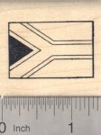 Rubberhedgehog Rubber Stamps Flag Of Republic Of South Africa Rubber Stamp