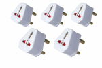 Travel Adapter For International To South Africa 3 Pin Set Of 4