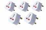 Travel Adapter For International Travellers To South Africa 3 Pin - 4 Pack