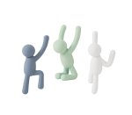 Umbra Buddy Hooks Set Of 3 Multi Colour Wc Only