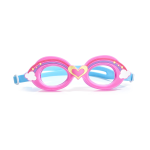 AQUA2UDE Hearts And Rainbow Pink Goggles