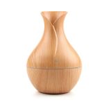 Zs - 130ML Ultrasonic Humidifier - Light Walnut