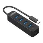 Orico USB Type C To 4X USB3.0 TWC3 4 A Bk Ep