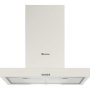 Miereles 580M3/H Wall Mounted Cooker Hood With Push Buttons And LED Lights 900MM Cream