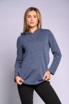 Knit Hoodie Top