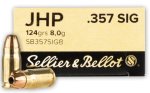 S&b 357 Sig 124GR Hp Ammo