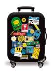 Printed Luggage Protector - Marks Of Memories - XL