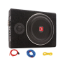 8 600W Slim Car Subwoofer 12V Under-seat Low Bass Amplifier