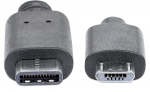 Manhattan USB Typec Male To Microb Male Cable
