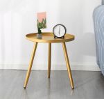 Goldair Gold Side Table