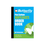 Pen Carbon Book A5 Duplicate Order Butterfly