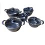 10-PIECE Non-stick Cookware Set Granite Non-stick Sauce Pan