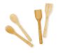 Bamboo Spatula Smooth Surface Set 0F 4