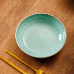 Breeze Stoneware Salad Bowl Sea Foam