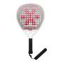 Osaka Padel Racket - Pro Tour Ltd Power-silver/red