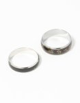 Silver Symbol Mood Ring Set - M l