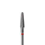 Staleks Carbide Nail Drill Bit Frustum Red Expert Head Diameter 4 Mm Working Part 13 Mm