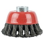 Tork Craft Wire Cup Brush Twisted 80MM X M14