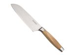 Le Creuset Olive Wood Handle Santoku Knife 18CM
