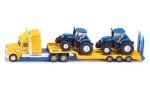 Us Truck With New Holland Tractors - Scale 1:87
