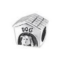 C282-C7410 - 925 Sterling Silver European Bead Dog House Charm