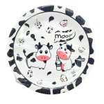 Moo Moo Cute Cow Paper Plates 10PCS - Factory Plaza