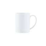 Maxwell & Williams White Basics 400ML Diamonds Straight Mug White