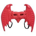 - Dragon Dress Up Mask With Wings Foam - Red