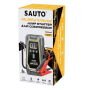 Sauto Smart Emergency Jump Starter Power Supply With Air Compressor Featuring LED Light 10400MAH Capacity.