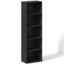 Bookshelf Bookcase Open Cabinet Standing Storage Shelves Display Rack