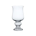 Footed Hurricane Vase 23X42CM