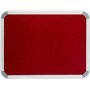 Parrot Info Board Aluminium Frame 1800X1200MM Burgandy BD0768U