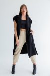The Serafina Coat Black - XL