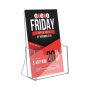 Classic A4 Clear Brochure Holders