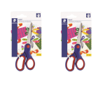 Staedtler Noris Club Medium Hobby Scissors - 17CM - Pack Of 2