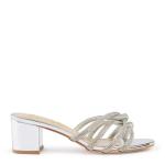 Silver Strappy Upper Sandal