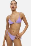 Padded Triangle Bikini Top - Purple