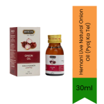 Live Natural Onion Oil Pyaj Ka Tel 30ML - Hair & Skin Care For External Use Only - 30ML