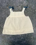 Chom A Favor Blue Ditsy Dress 6 12M